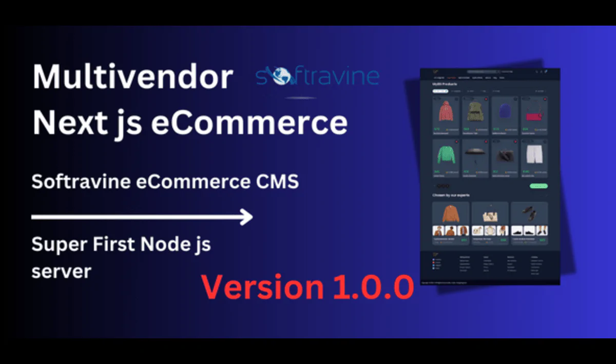 Softravine Nextjs ecommerce